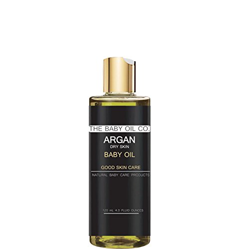 The Baby Oil Co. Argan Dry Skin Baby Oil, (Natural Skin Care for Delicate Skin) newborn + toddler