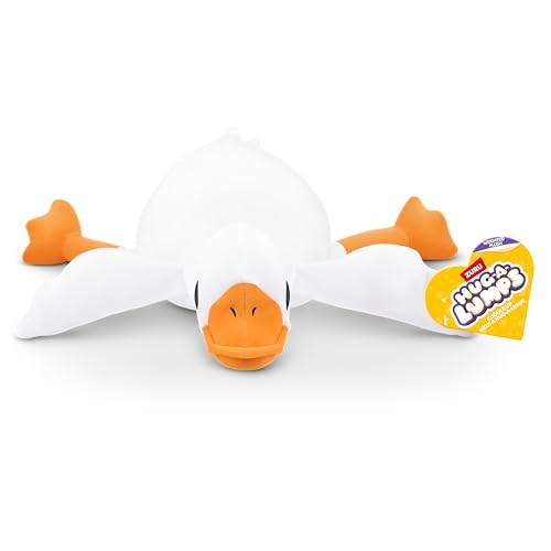 Hug-A-Lumps de ZURU, muñeco blandito y achuchable de Peluche, Peluche con Peso de 1,5 kg, Goose (Mav)