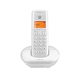 Motorola U10003 MOTOROLA E-201 Dect Telefon Dect Telefon Beyaz
