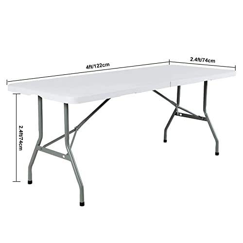 Image of FORLIFE 2Pack Spandex Table Covers,Fitted Tablecloth for Rectangular Tables, Stretch Patio Table Covers, Universal Spandex Table Cover for Wedding, Banquet, Party (4ft, Peacock)