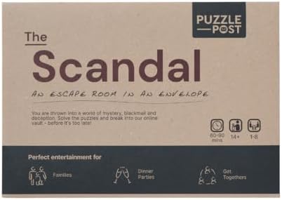Escape Room In An Envelope | Puzzle Mystery Game | Perfect For Ga...