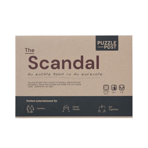 Escape Room In An Envelope | Puzzle Mystery Game | Perfect For Games Night
