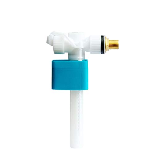Mecanisme de chasse d'eau robinet flotteur WC G1/2 alimentation laterale - 2