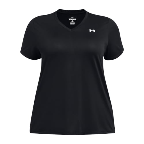 Image of Under Armour Tech Short Sleeve V-Neck Solid