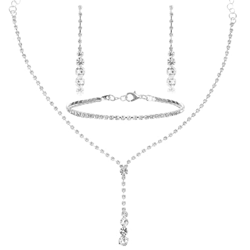Gjinxi Bijoux fantaisie pour femme - Ensemble de collier en...
