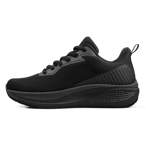 Image of Women's Non Slip Work Shoes Slip Resistant Waterproof Chef Shoe for Women Working in Kitchen Restaurant Food Service Slip-On Design Walking Sneakers Zapatos Trabajo