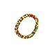 Retro Scene Accessories, y2k Kandi Cuff with Colorful Beads, Festival Lovers, EDM Fashion Essentials for Bold Looks (Midnight Mist)