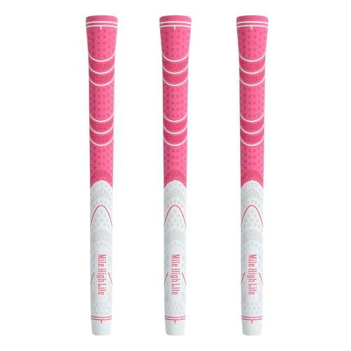Mile High Life Golf Grips -3 Pack Standard Size, Soft