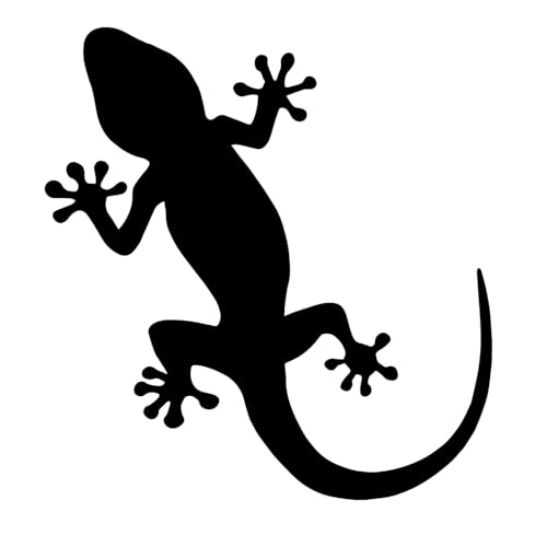 Sticker Lézard – Décoration Autocollant Vinyle pour Voiture, Moto, PC, Frigo – 8 Couleurs au Choix – Résistant UV & Intempéries – Taille...