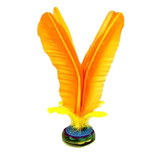 DINGHONG Light Feather China Kick Shuttlecock Footbal Foot Kick Fancy Goose Feather Shuttlecock for Physical Exercise Kicking Shuttlecock (Nezha Same Style
