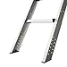 Louisville Ladder 10-12-Foot Insulated Door Aluminium Attic Ladder 22.5