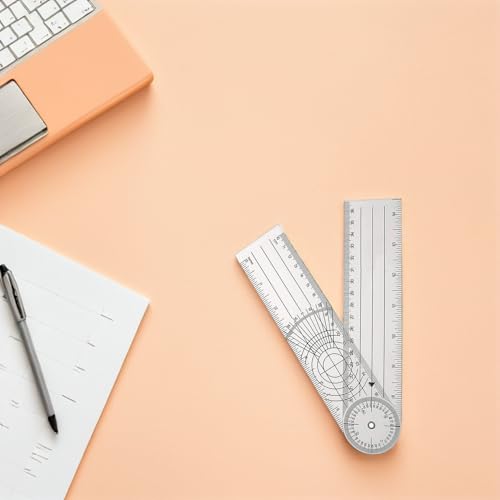 Regla Goniómetro de Plástico PVC para Medición Ortopédica miniatura 5