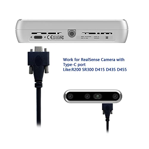 Cablecc USB 3.1 Type-C Dual Screw Locking to Standard USB3.0 Data Cable 1.2m 2m 3m Panel Mount Type(3M), 3.0M - Image 4