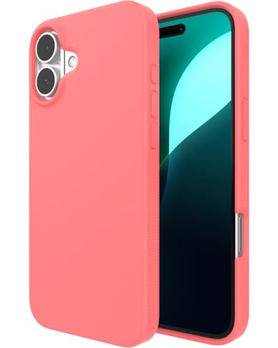 Coque iPhone 16 Plus MagSafe ZAGG Manhattan en silicone doux bleu