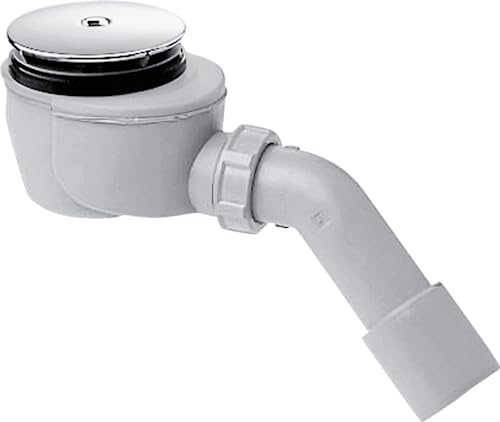 hansgrohe Staro 90 - set di scarico doccia, scarico per piatto doccia con foro di drenaggio 90 mm, cromo