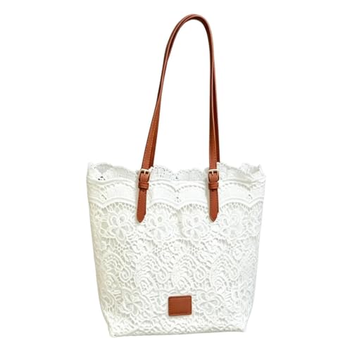 Sac boho tote en dentelle de grande capacité pour femme