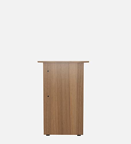 Image of COUCH CULTURE Nappel Study Table | Multi-Purpose Study Table | Computer Table for Students | Office Table with 2 Drawers | Desk for Work from Home | 1 Year Warranty - Leon Teak