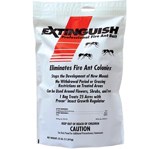 Extinguish Pro Fire Ant Bait (25lb) for Fire and Pavement Ants