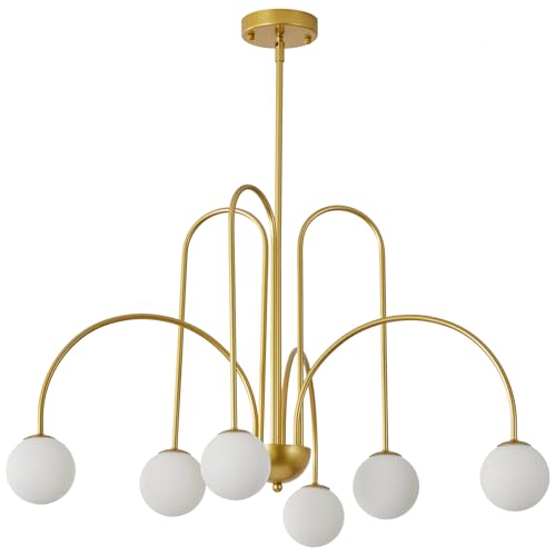 Csetuay 30" Mid Century Arch Chandelier