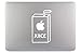 Produktbild Apple Juice Apfel Saft Aufkleber Laptop Sticker Folie geeignet für alle neuen und Alten Apple MacBook Modelle (11 Zoll, 12 Zoll, 13 Zoll, 15 Zoll, 16 Zoll, 17 Zoll)