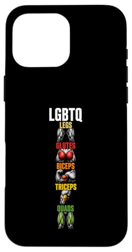 LGBTQ Legs Glutes Biceps Triceps Quads Gym �X�}�z�P�[�X iPhone 16 Pro Max �p