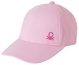 CAPPELLO C/VISIERA United Colors of Benetton Cappello C/Visiera 6G0QGA00K Cappellino da Baseball, Rosa 65F, XX (Pacco da 2) Bambine e Ragazze