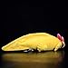 ZHONGXIN MADE Simulation Axolotl Plush Toy-20 Soft Realistic Yellow Axolotl Fish Lizard Creepy Stuffed Animals Cute Yellow Reptilian Toys Real Plushie Toy, Unique Plush Gift Collection for Kids
