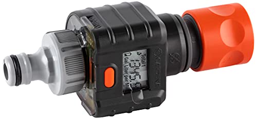 Gardena 8188-29 Digital Electronic Water Smart Flow Meter For Garden Hose Watering #TOP3