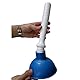 Coralpearl Pömpel Saugglocke Klein, Abfluss Kolben, WC Stößel Pumpe Sauger Stampfer Reiniger für Bad Toilette, Küche Waschbecken, Dusche Klempner Abflussreiniger Verstopfen Entferner, Blau + Grün