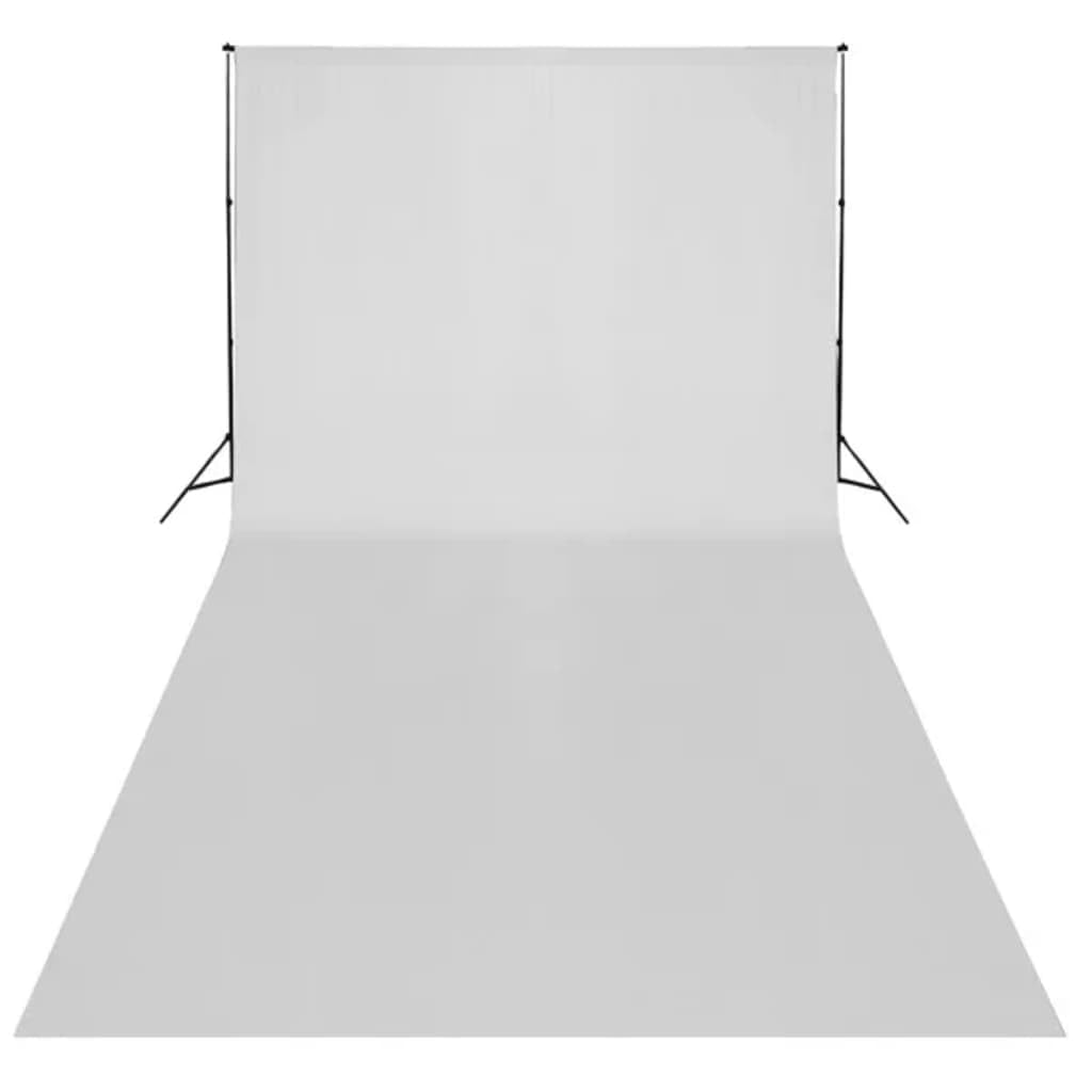 Set per studio fotografico con softbox, sistema di sfondo, treppiede in acciaio, 600 x 300 cm, sfondo in cotone, illuminazione dimmerabile per ritratti, prodotti, video, streaming