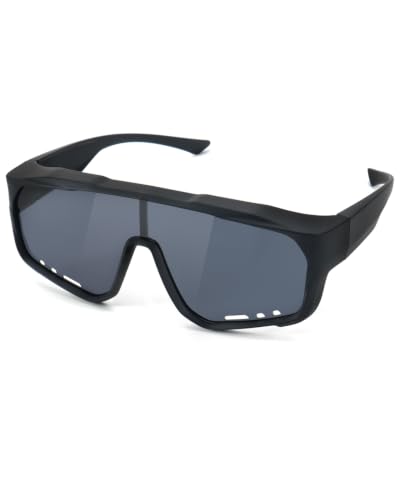Image of Polarized Fit Over Sunglasses, UV400 For Driving Cycling Fishing | Lightweight 25g, Anti Glare Glasses