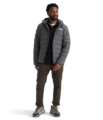 Image of THE NORTH FACE Men's Aconcagua 3 Hooded Jacket | Insulated, Wind & Water Resistant, Attached 3 Piece Hood With Cinch Cord