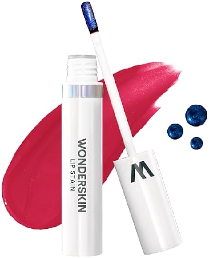Wonderskin Wonder Blading Lip Stain Peel Off Masque - Long Lasting, Waterproof and Transfer Proof Pink Lip Tint, Matte Finish Peel Off Lip Stain (First Kiss Masque)