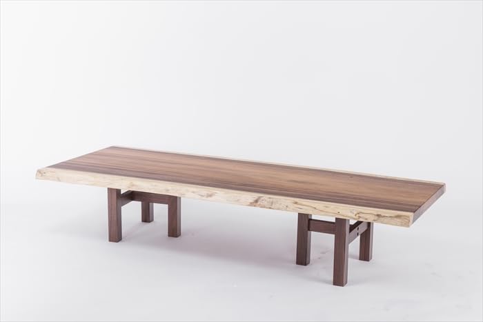 Amazon.co.jp: ブラックウォールナット材 一枚板テーブル用 ロー