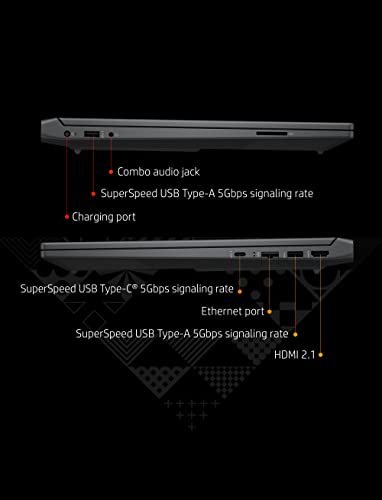 Image of HP Victus 15 Gaming Laptop, NVIDIA GeForce RTX 3050 Ti, 12th Gen Intel Core i7, 8 GB RAM, 512 GB SSD, Full HD IPS Display, Windows 11 Home, Backlit Keyboard, Enhanced Thermals (15-fa0020nr, 2022)