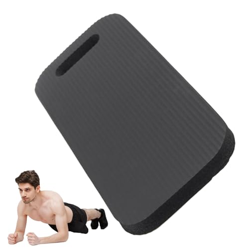 Rodilleras para yoga, cojín de pilates antideslizante, tapete de ejercicio, diseño amigable con las articulaciones, protección maximizada de 46 x 21 x 1 cm para codos, rodillas, tablones, rodillos
