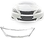 Perfit Liner New Front Chrome Grille Frame Grill Shell Trim Molding Compatible With 06-08 LEXUS IS250 IS350 LX1210100 5271153010