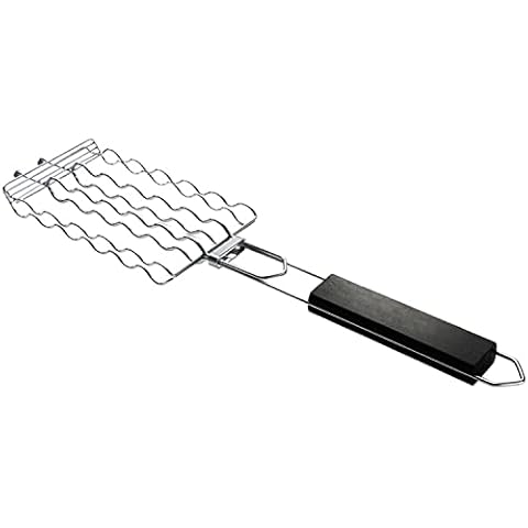 BBQ Sausage Grilling Basket Picnic Grill Rack Cover