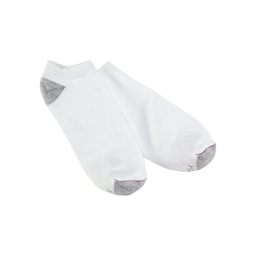 Hanes CL90 Classics Men No Show Socks 6-Pack - White44; 41925