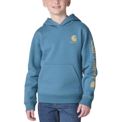 Image of Carhartt Boys Long Sleeve Hooded Sweatshirt