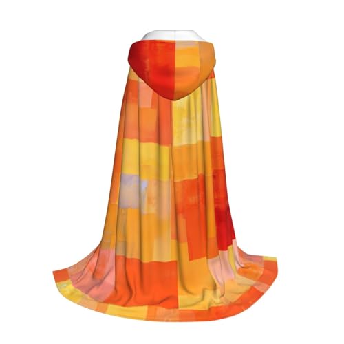 PHAYAH Red Sezione Modello Con Cappuccio Poncho Unisex Natale Felpa Con Cappuccio Per Cosplay Halloween Costume Party Masquerade S