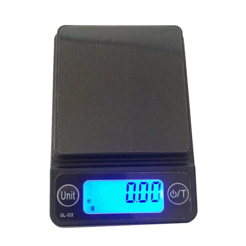 NONDK Báscula de Alta Precisión Mini Báscula de Joyería de Bolsillo 200G/0,01G Báscula Digital Balanza de Peso Balanza Electrónica