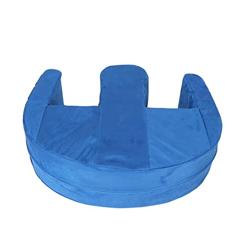Ayuda a girar la almohada, en forma de U Promueve la circulación sanguínea Alivio del dolor Dispositivo de giro del paciente Reduce el estrés Esponja de alta resistencia para la obesidad para el hogar