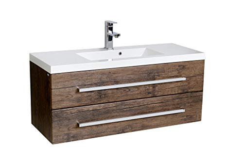 WASCHTISCH MIT UNTERSCHRANK 100 CM - Waschtische 1m breit