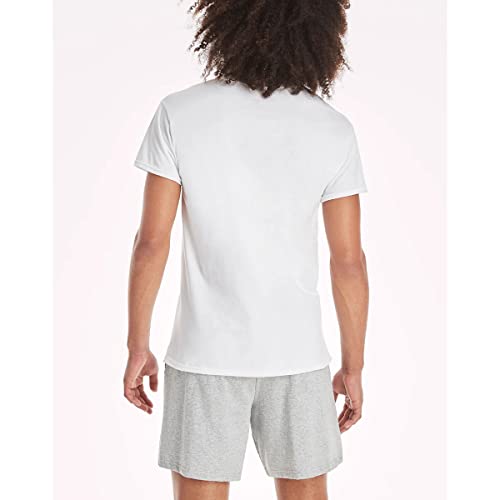Hanes Ultimate® FreshIQ® ComfortSoft® Crew Neck Big Undershirt 6-Pack White 2XL3