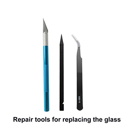 Xinidc Original Oem Back Rear Camera Glass Lens Replacement For Samsung Galaxy S20 Plus (All Carriers) With Adhesive Includes Repair Tools Kit (2Pcs Camera Glass) #TOP1