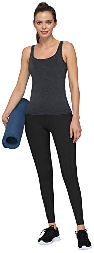 Image of Fengbay High Waist Yoga Pants, Pocket Yoga Pants Tummy Control Workout Running 4 Way Stretch Yoga Leggings
