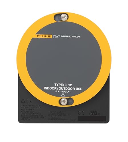 Image of Fluke 100-CLKT C-Range IR Window with Kwik Twist, 4 inch Diameter, 0.16 inch Thick, For Outdoor and Indoor Applications
