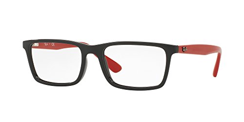 Image of Ray-Ban Square Unisex Optical Frames (0RX7091I|54.1 mm|Transparent)