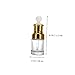GALPADA 6pcs Essential Oil Dropper Bottles Empty Perfume Glass Bottles Dispenser Refillable for Travel Beauty